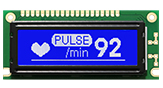 LCD Gráfico 122x32 com uma placa PCB - WG12232J