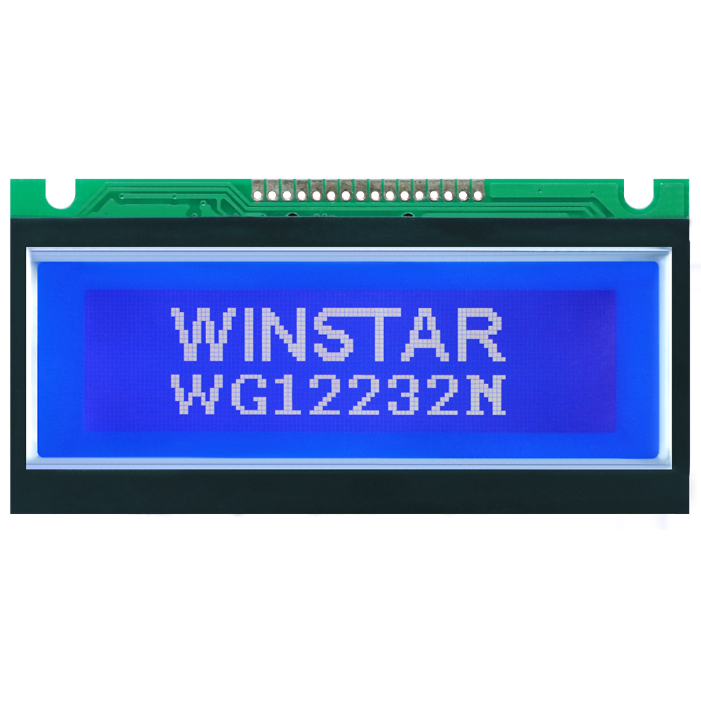 Display Cristal Líquido 122x32 com uma placa PCB - WG12232N