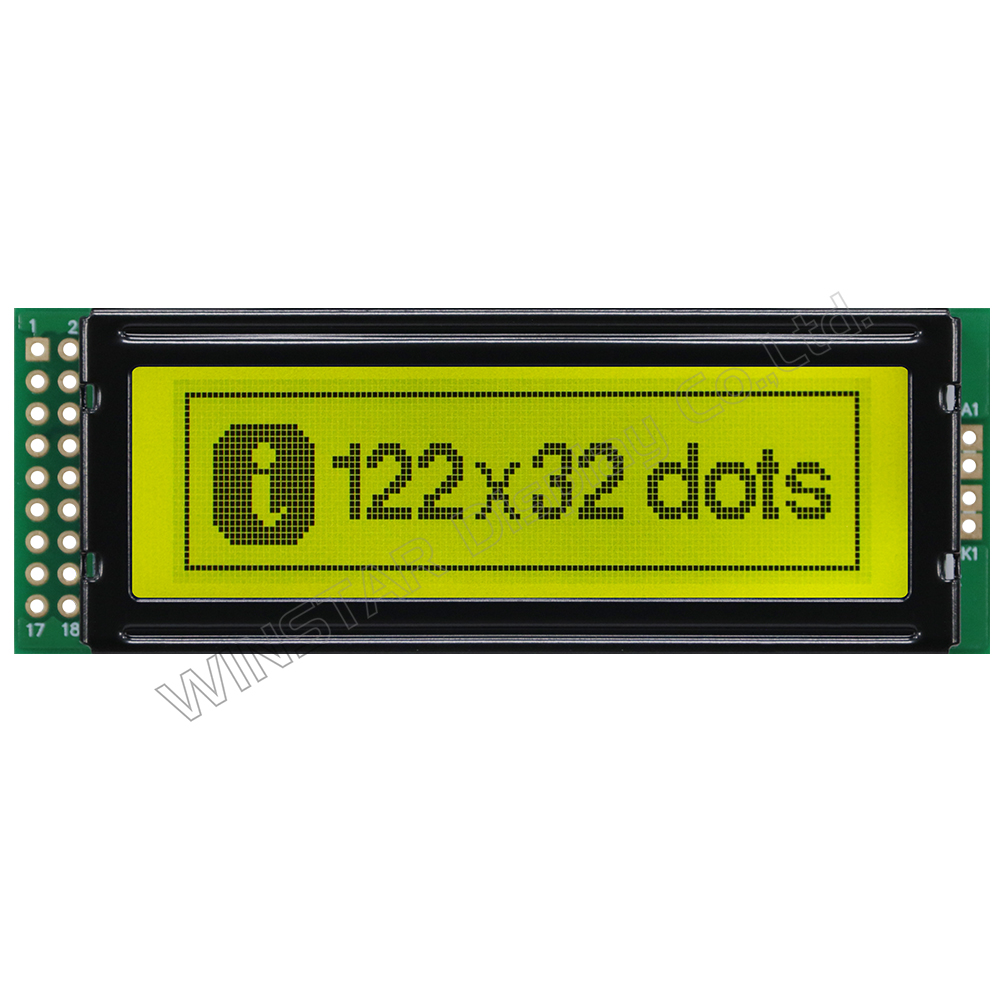 Wyświetlacz Graficzny 122x32, Moduł LCD 122x32 - WG12232O