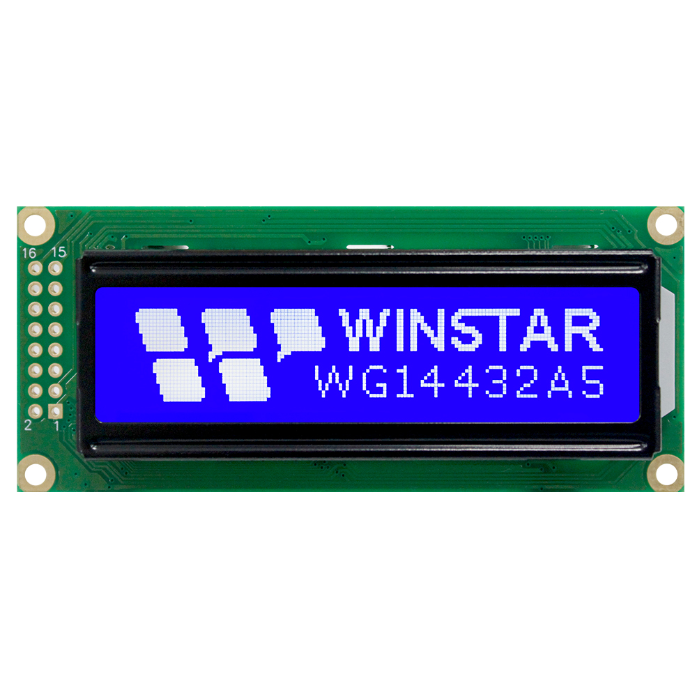Display LCD 144x32, LCD Gráfico 144x32 - WG14432A3 / WG14432A5