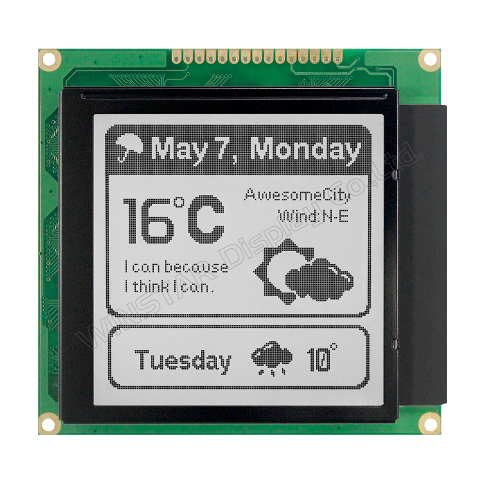 160160图型LCD模块 - WG160160A