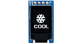 0.71 zoll 48x64 COG+PCB Mini-OLED-Display - WEA004864A