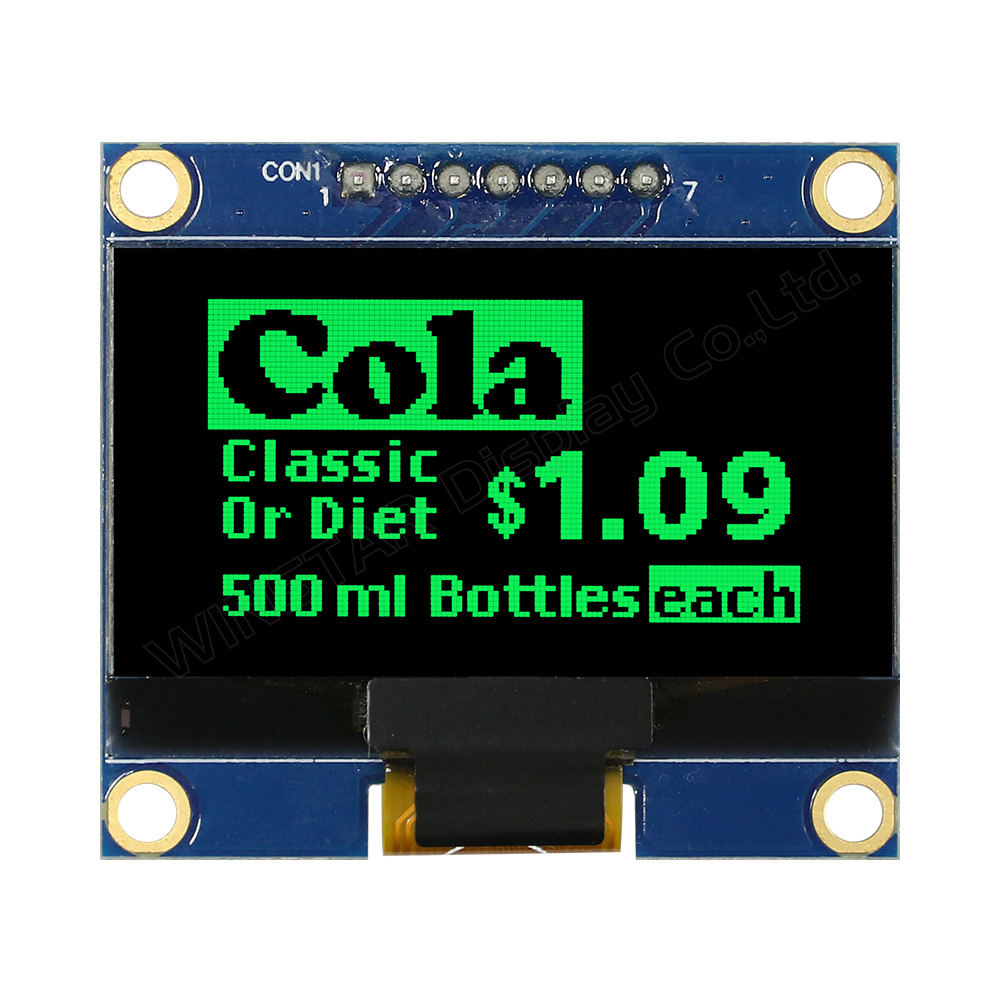 COG+PCB 128x64 OLED 그래픽 OLED 디스플레이 모듈 - WEA012864A