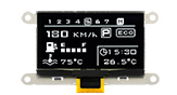 128x64, 2.42" COG+FR OLED Display - WEF012864H