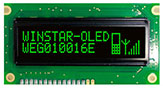 2,4 inç COB 100x16 Grafik OLED Ekran, WS0010 - WEG010016E