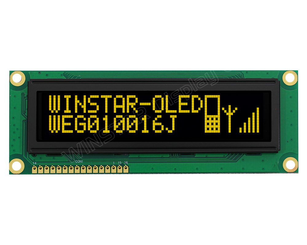 3.84 inch COB 100x16 OLED Display Module - WEG010016J