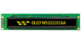 Modulos Graficos OLED 200x16, 4.9 pulgada, 6800 / 8080 / SPI - WEG020016A