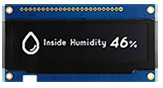 3.12인치 그래픽 COF OLED 디스플레이 모듈 +PCB +Frame - WEN025664B