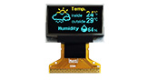 0.96 inch 128x64 2 Color OLED Display Module - WEO012864ABX