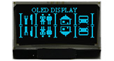 1.28 인치 그래픽 SH1106 OLED 디스플레이 - WEO012864L