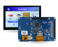 Display LCD TFT para sinal HDMI (Para uso com Raspberry)