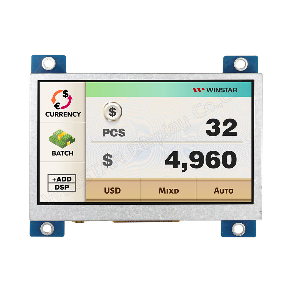 4.3 inch 480x272 For HDMI Signal High Brightness TFT Display - WF43WSYFEDHNV