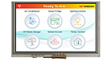 5” дюймовый TFT LCD дисплей с резистивной сенсорной тач панелью (HDMI интерфейс) - WF50FTYFGDHTV