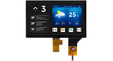 10.1吋 1024x600 IPS TFT LCD 模組，具備 RGB 和電容式觸控 - WF101JSYAHDNB0