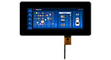 12.3 inch TFT High Brightness Display 1920x720 with PCAP, LVDS Interface - WF123BSWAYLNB0
