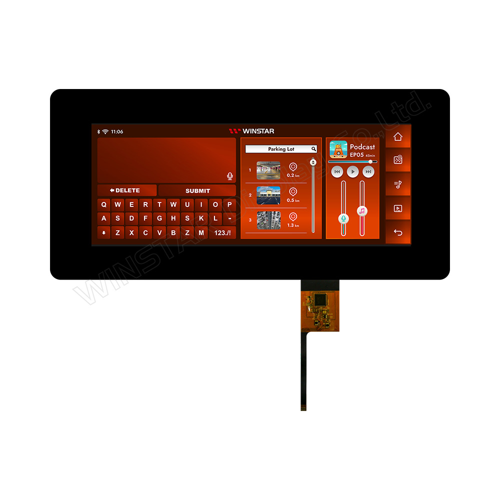1920x720 IPS TFT Display 12.3 with Capacitive Touch - WF123BSWAYLNBA