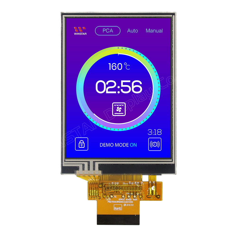 3.2 inch High Brightness 240x320 TFT Module with Resistive Touch Panel - WF32DSLAJDNT0