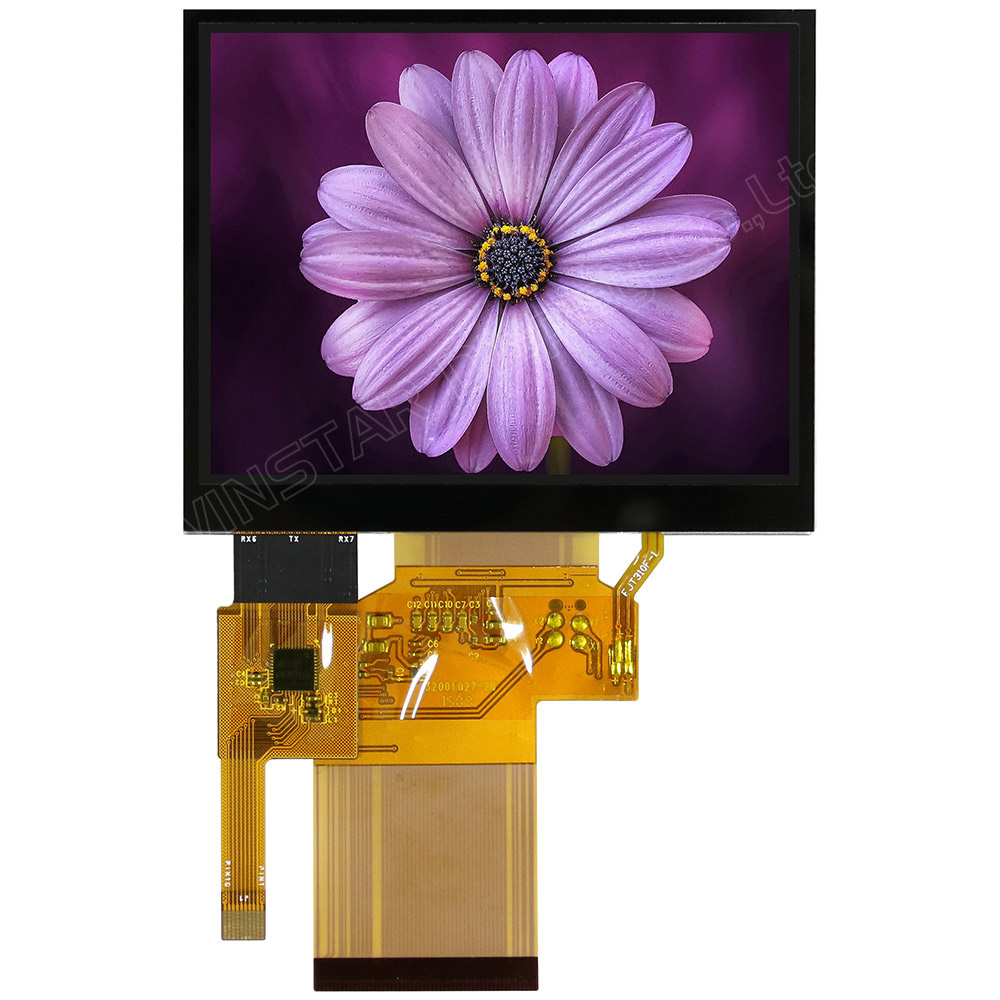 3.5 High Bright Square LCD Display - WF35LSIACDNG0