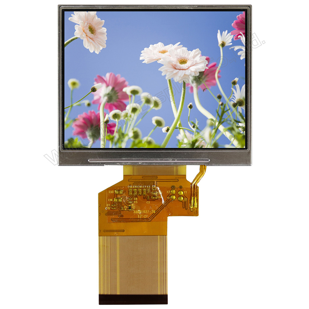 Display LCD TFT alto Brilho de 3.5 polegadas, 320x240, RGB - WF35LSIACDNN0