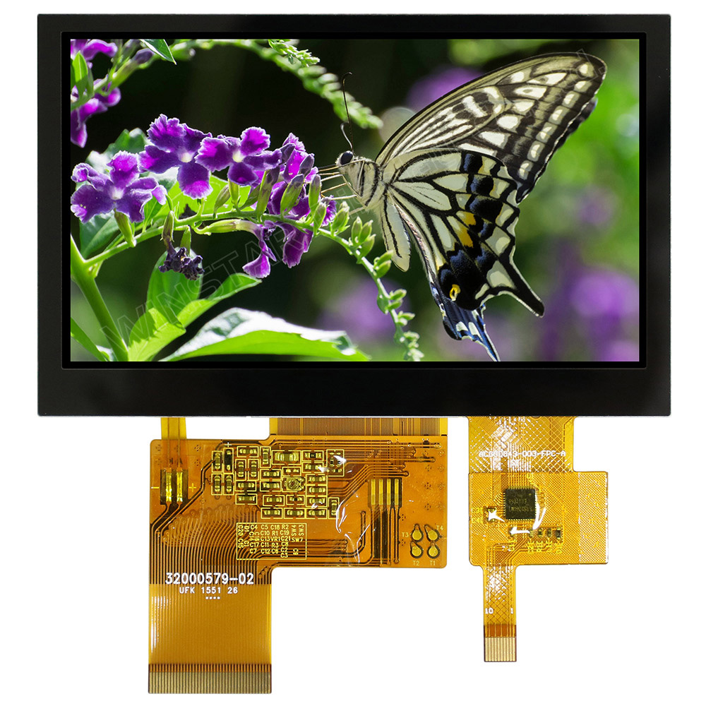 4.3 Sunlight Readable CTP TFT LCD Display - WF43GSIAEDNGD