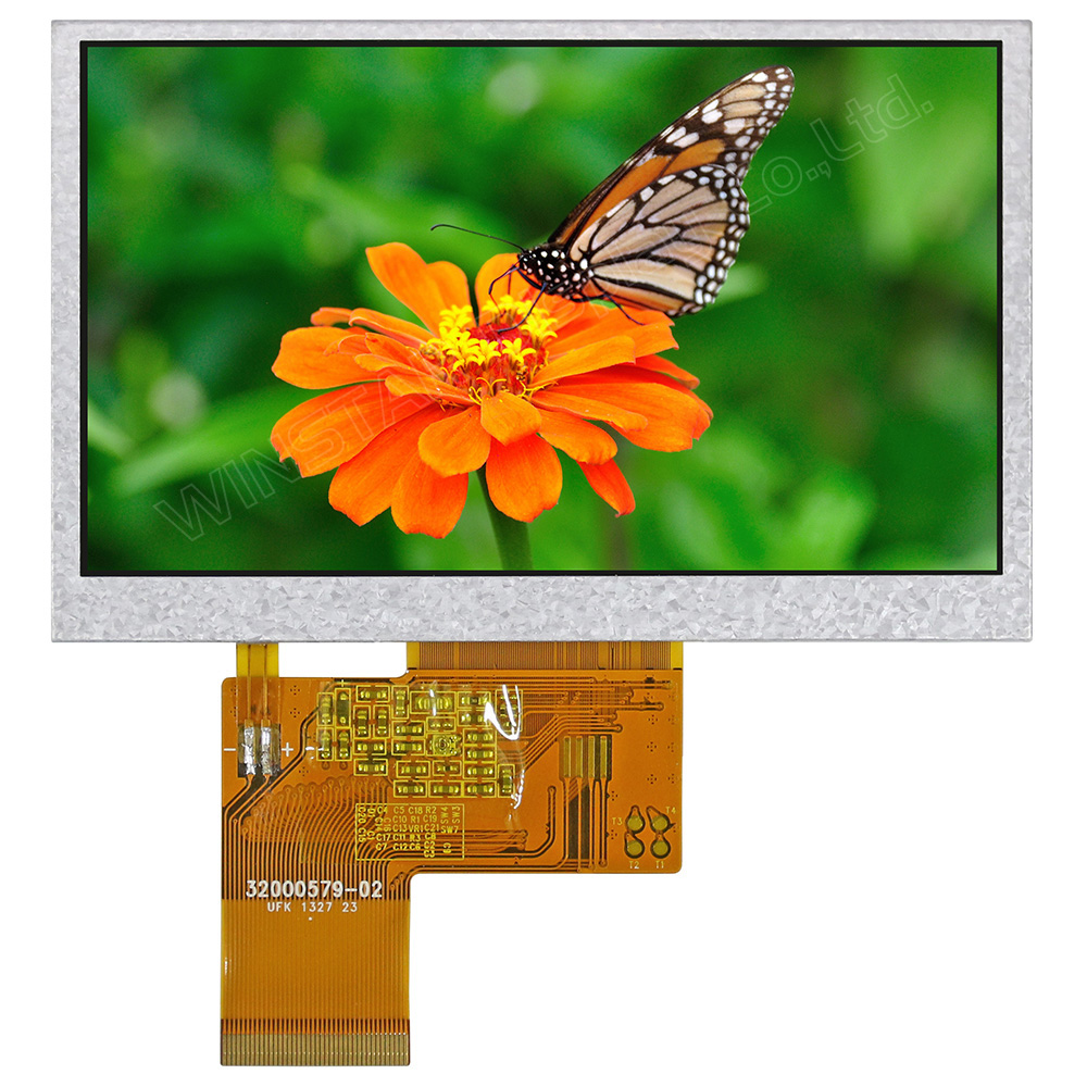Tela LCD TFT Alto Brilho de 4.3 polegadas, 480x272, RGB - WF43GSIAEDNN0