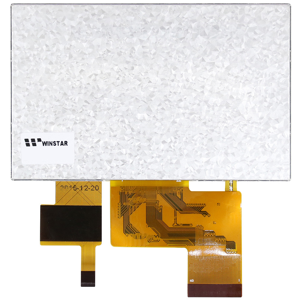 4.3インチ高輝度TFTモジュール - 静電容量式タッチパネル - WF43VSIAEDNGA