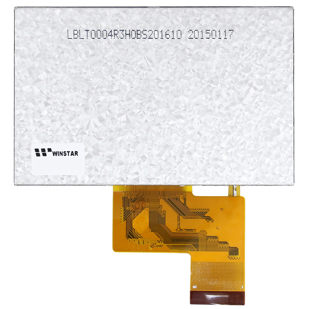 4.3インチ高輝度TFTモジュール - 抵抗式タッチパネル - WF43VSIAEDNT0