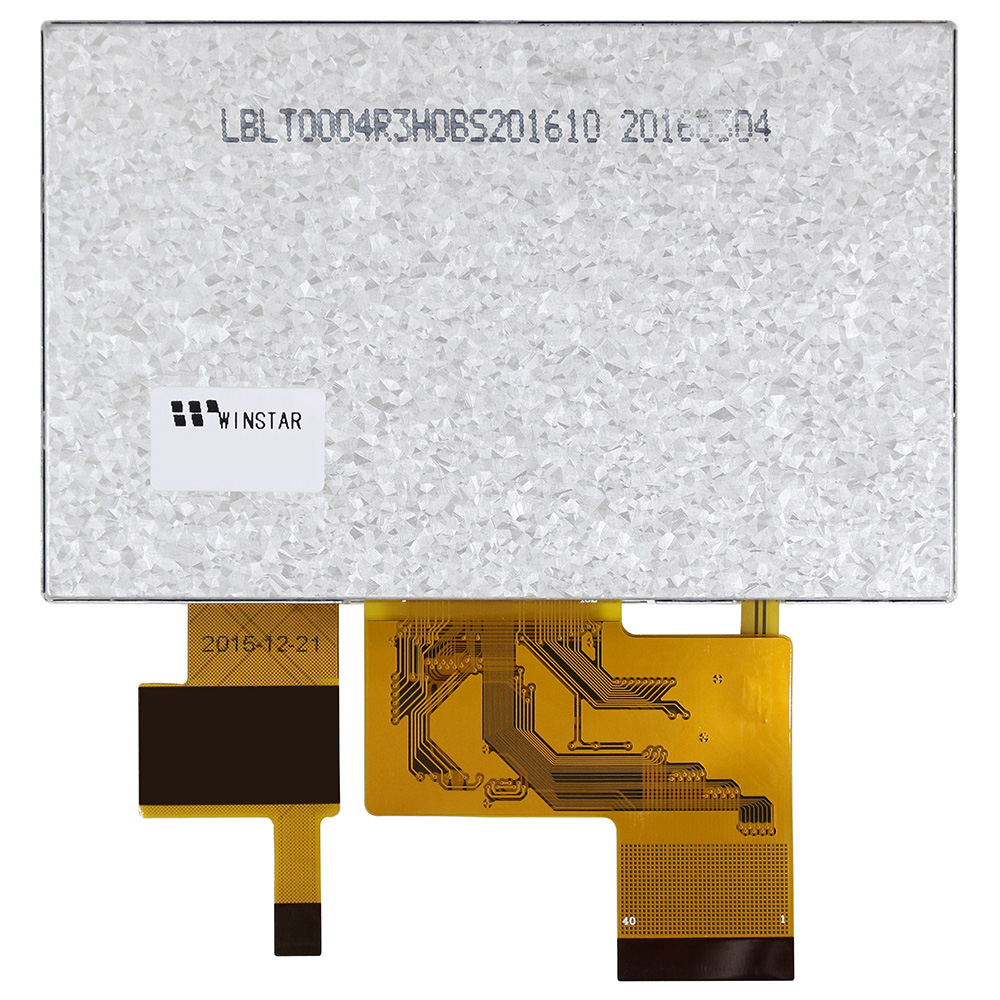 4.3寸广视角阳光下可视电容触控TFT显示器 - WF43VSZAEDNGA
