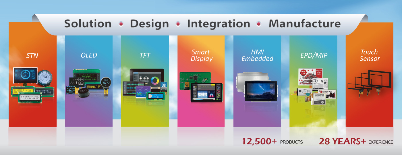 Industrial Display Modules & Display Technologies Industrial Display Modules & Display Technologies