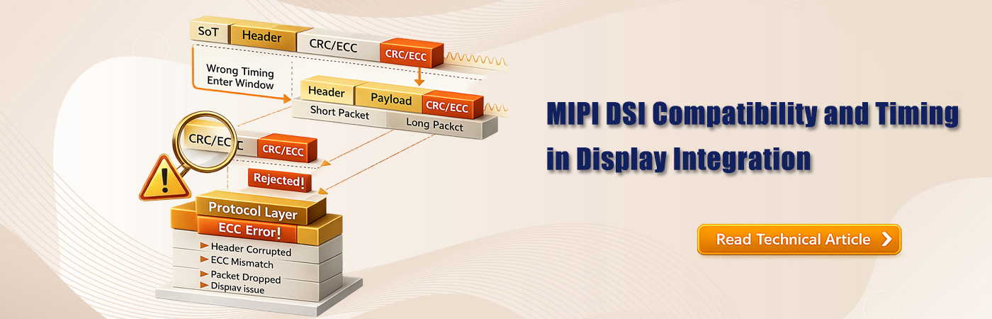 MIPI DSI Compatibility and Timing Mechanisms in Display System Integration