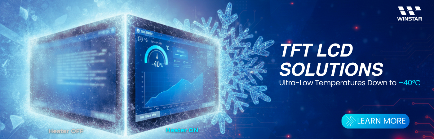 TFT-LCD-Lösungen für Ultra-Low-Temperatures bis –40 °C TFT-LCD-Lösungen für Ultra-Low-Temperatures bis –40 °C