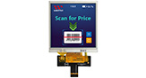 4吋 480x480 高亮電阻式觸控面板 TFT LCD 模組 - WF40ESWAA6MNT0