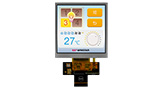 4 Zoll 480x480 Ausgedehnte Temperatur IPS TFT Display - WF40ETWAA6DNN0