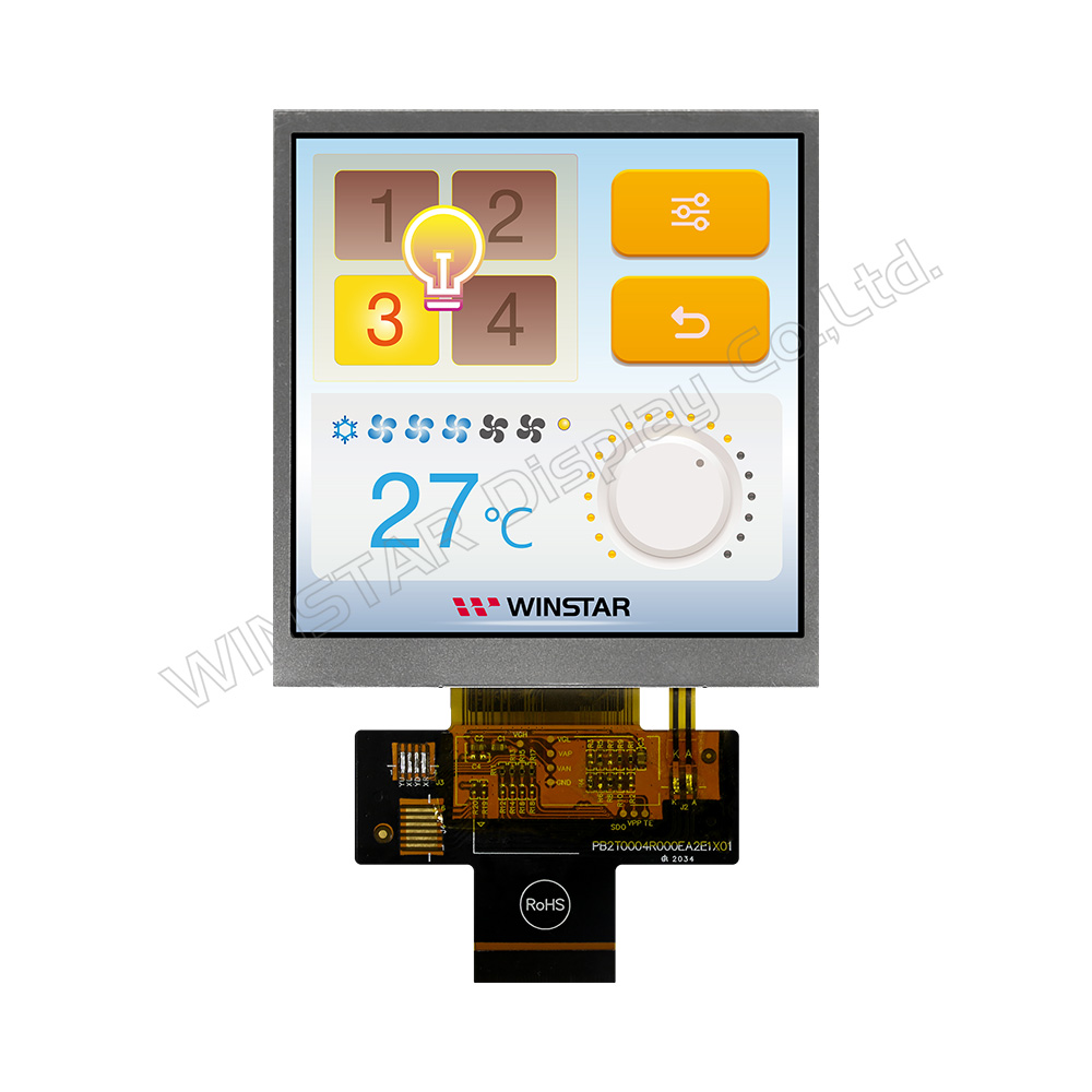 4 inch 480x480 Wide Temperature IPS TFT Display with ST7701S driver IC  - WF40ETWAA6DNN0