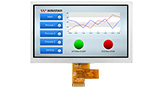 Wyświetlacz IPS LVDS TFT LCD 7 calowy 1024x600 - WF70A8TYAHLNN0