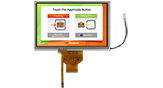 7 吋 IPS TFT LCD 顯示器，800x480，廣溫範圍，配有電阻式觸控 - WF70A9TWAGDNT0