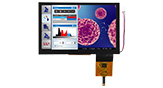 7дюйма IPS PCAP TFT LCD с высокой яркостью (версия с увеличенной яркостью и емкостной сенсорной тач панелью) - WF70B8SWAGDNB0