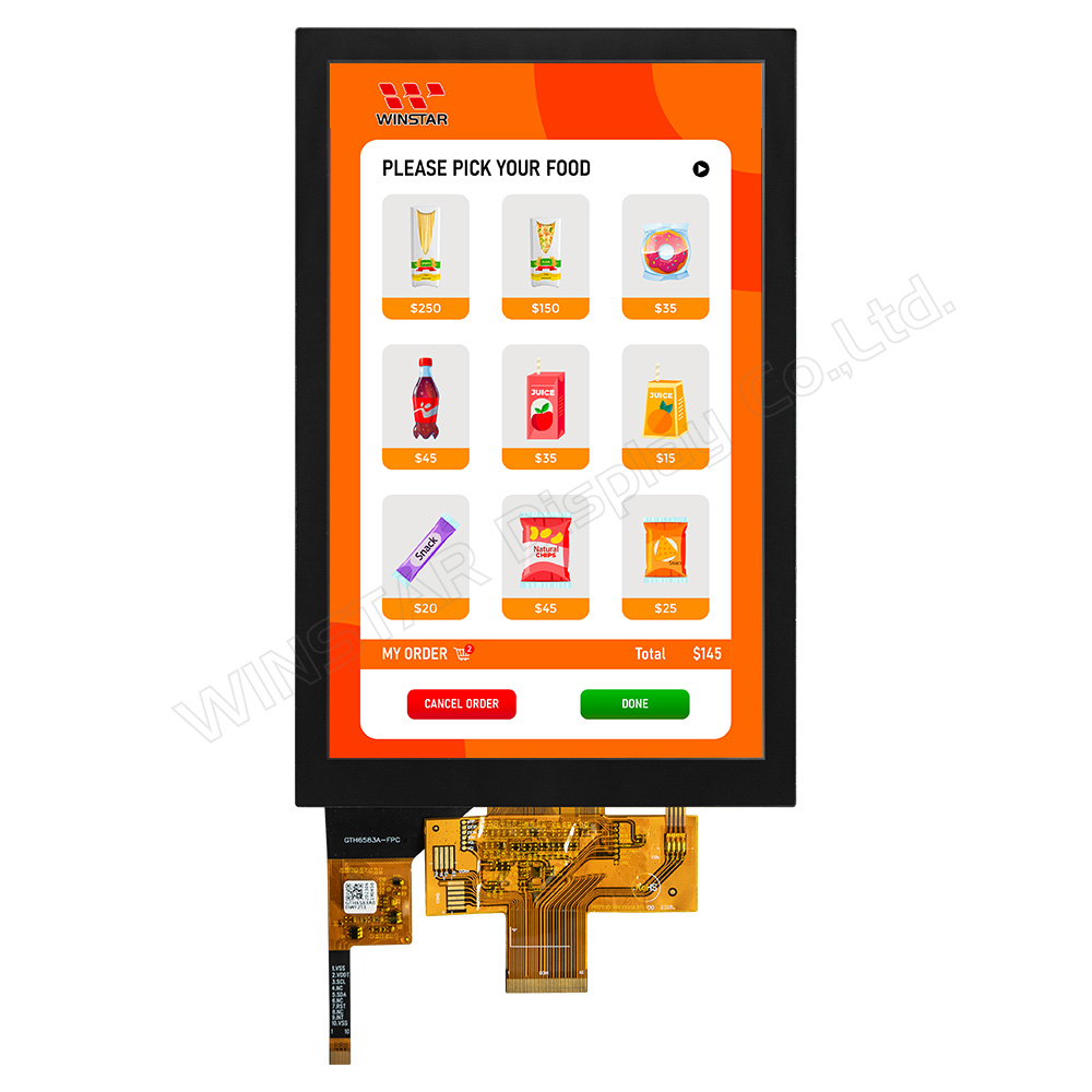 8 Inch TFT AT080TN64 LCD Display With Touch Screen - 800x480 RGB Interface - Grade A+