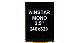 3.5 Wide Temperature Mono TFT LCD - WF35NTVAJDNN0