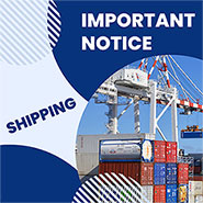 Notice of Lunar New Year Holiday Closure and Shipping Schedule Changes