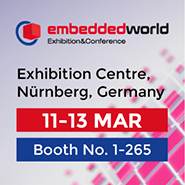We're Excited to Invite You to Embedded World 2025 – March 11-13, Hall 1, Booth No.1-265