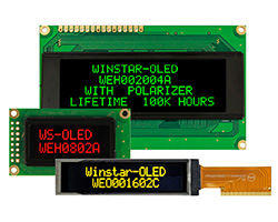 صفحه نمایش کاراکتری OLED, کاراکتر OLED, OLED کاراکتری, ماژول LCD OLED