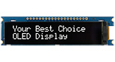 20 Characters x 2 Lines COG OLED Display with PCB - WEA002002A