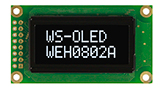 1.2 吋 OLED 顯示器, 8x2 OLED顯示器, COB OLED顯示器 - WEH000802A