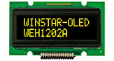 Character 12x2 COB OLED Display, 1.6 inch OLED - WEH001202A