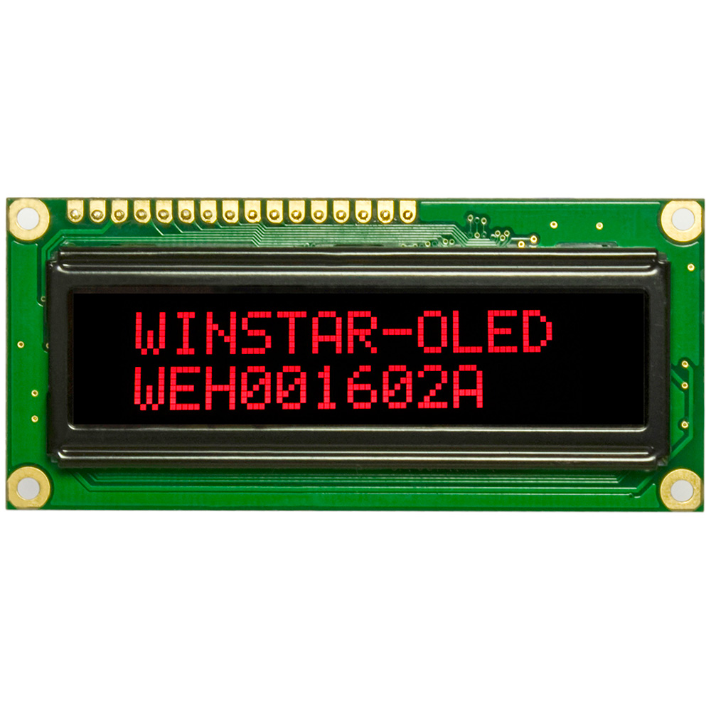 16x2 캐릭터 OLED 디스플레이 모듈 - WEH001602A