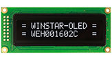 16x2 OLED字符点阵显示屏 - COB - WEH001602C