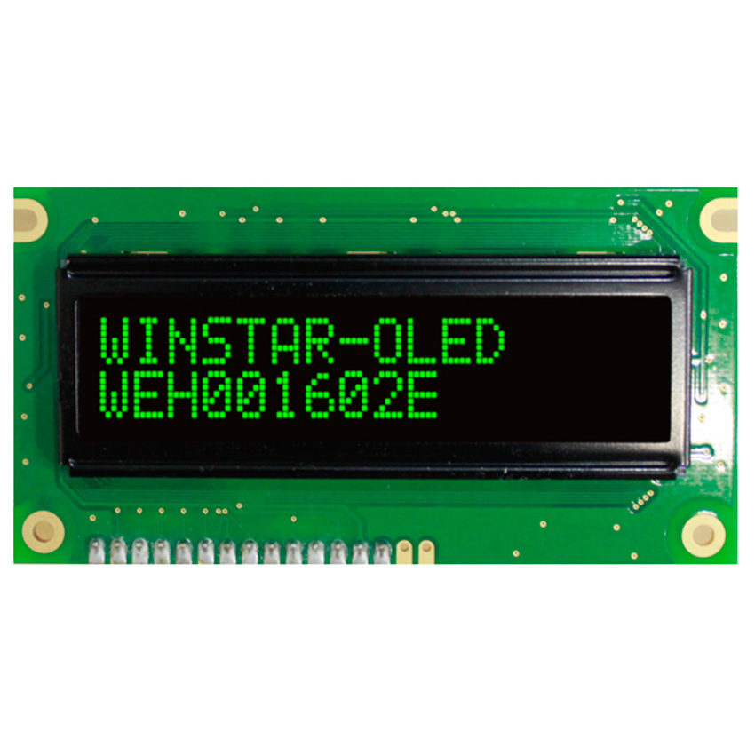 16x2 Alfanumeryczny wyświetlacz OLED - WEH001602E