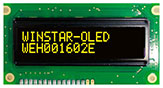 16x2 Character OLED Module - WEH001602E