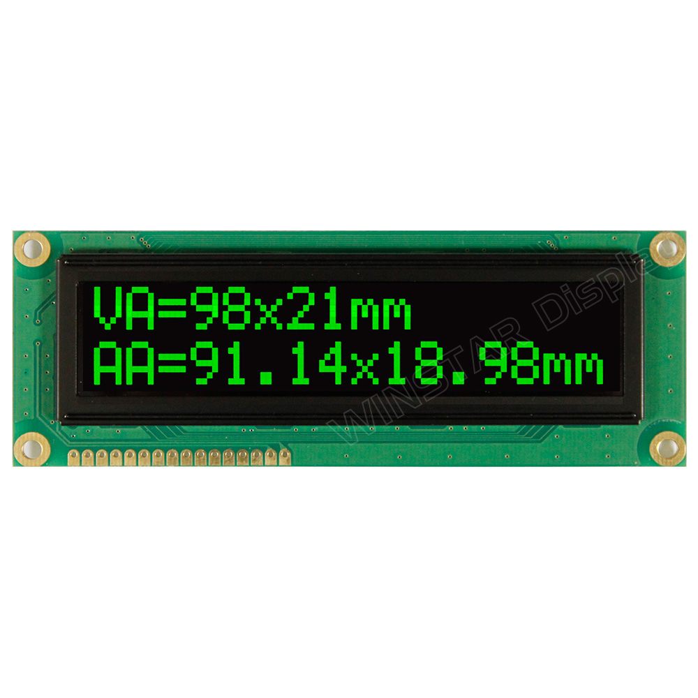 16*2 OLED字符点阵显示器 - WEH001602H